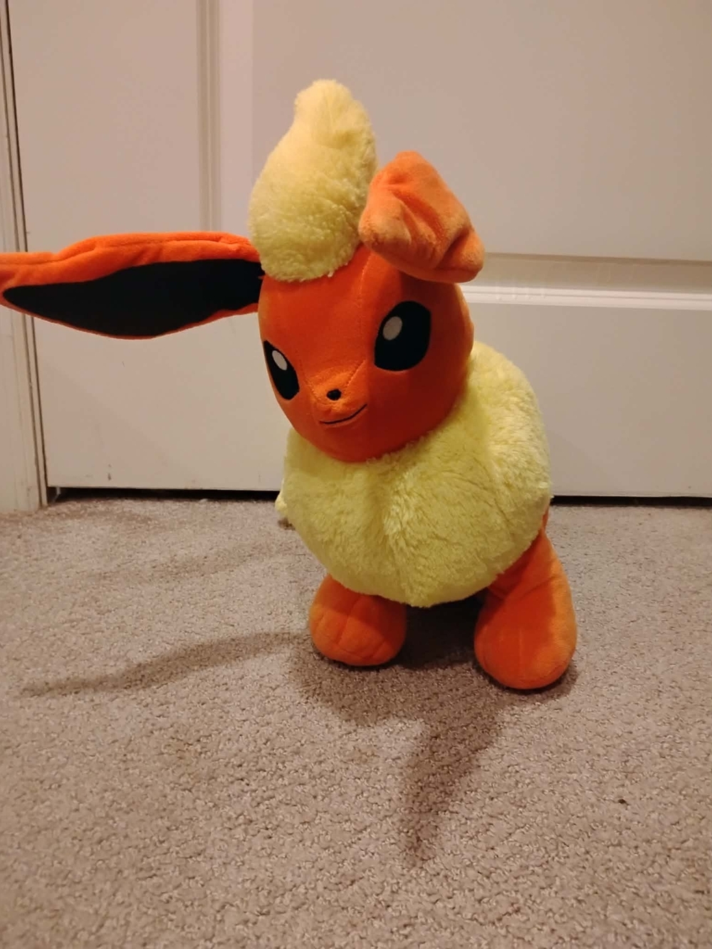 Build-A-Bear Flareon Plush - Orange and Yellow